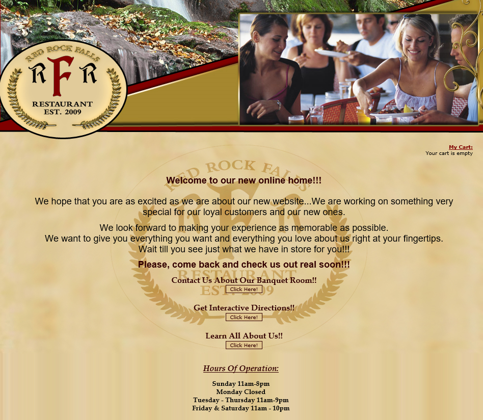 Red Rock Falls Restaurant