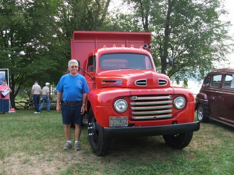 1948 F5 dump truck - Reid