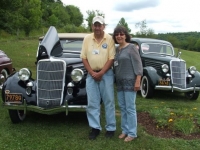 1935 Ford Roadster - Dave & Nancy